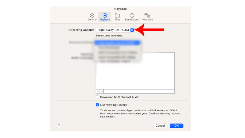 apple tv not streaming 4k on mac