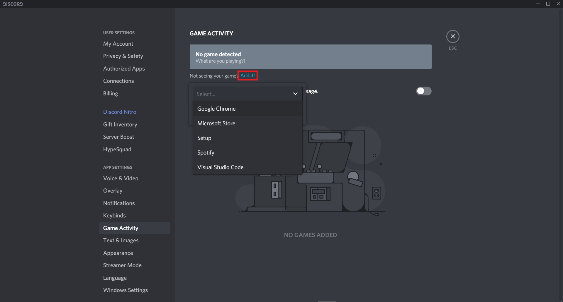 discord screen share no audio